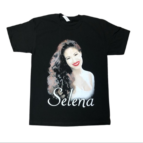 Other - Selena quintanilla black tshirt pop music unisex